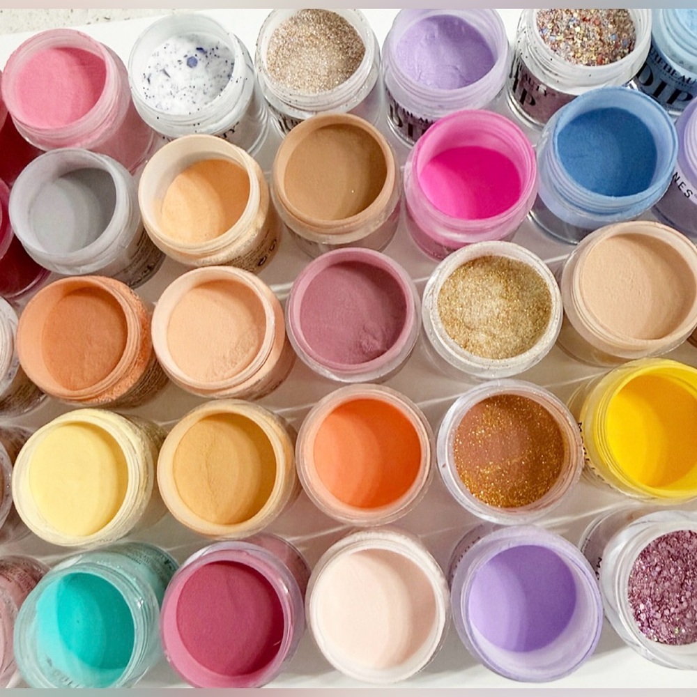 Huge Modelones & AzureBeauty Dip Powder Lot 60+ Colors Nail Acrylic - Picture 8 of 16